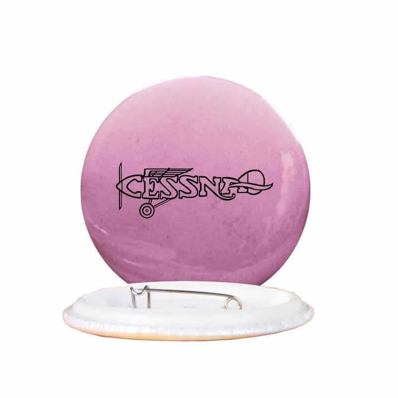 Special Cessna Text Designed Pins