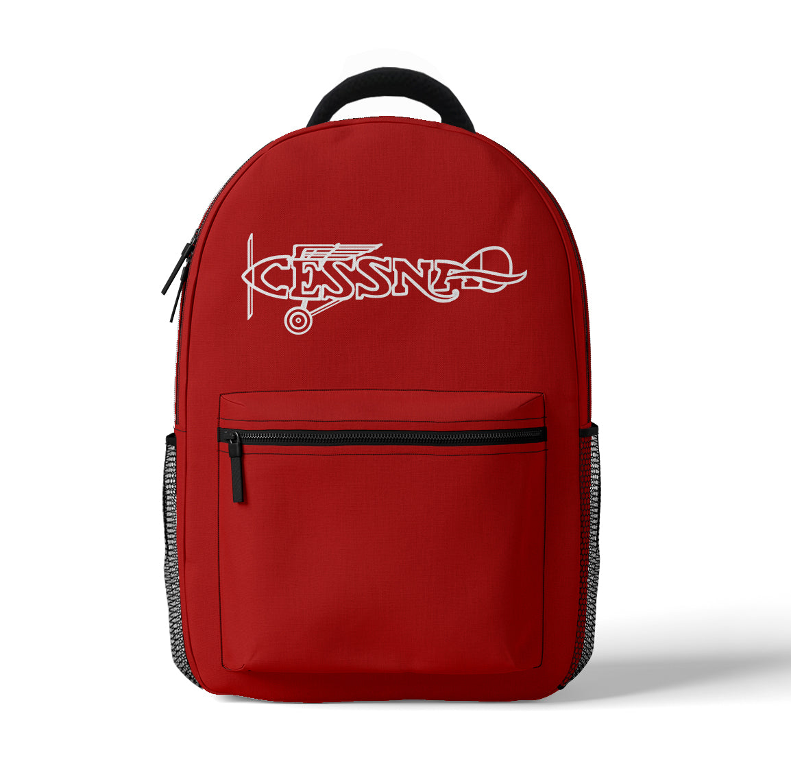 Special Cessna Text Designed 3D Backpacks