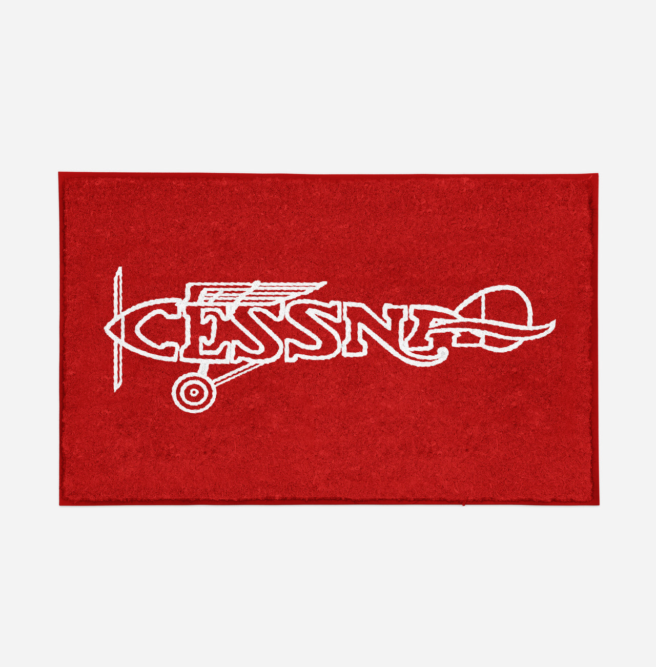 Special Cessna Text Designed Door Mats
