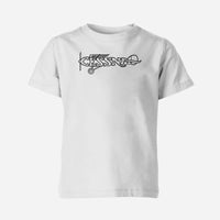 Thumbnail for Special Cessna Text Designed Children T-Shirts