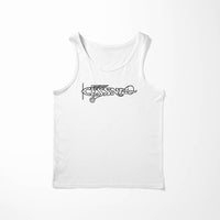 Thumbnail for Special Cessna Text Designed Tank Tops