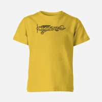 Thumbnail for Special Cessna Text Designed Children T-Shirts