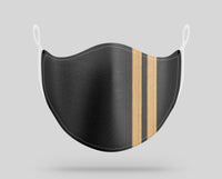 Thumbnail for Special Edition Pilot Epaulettes (4,3,2 Lines) Designed Face Masks