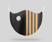 Thumbnail for Special Edition Pilot Epaulettes (4,3,2 Lines) Designed Face Masks