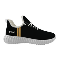 Thumbnail for Special Edition Pilot & Stripes (2 Lines) Designed Sport Sneakers & Shoes (MEN)