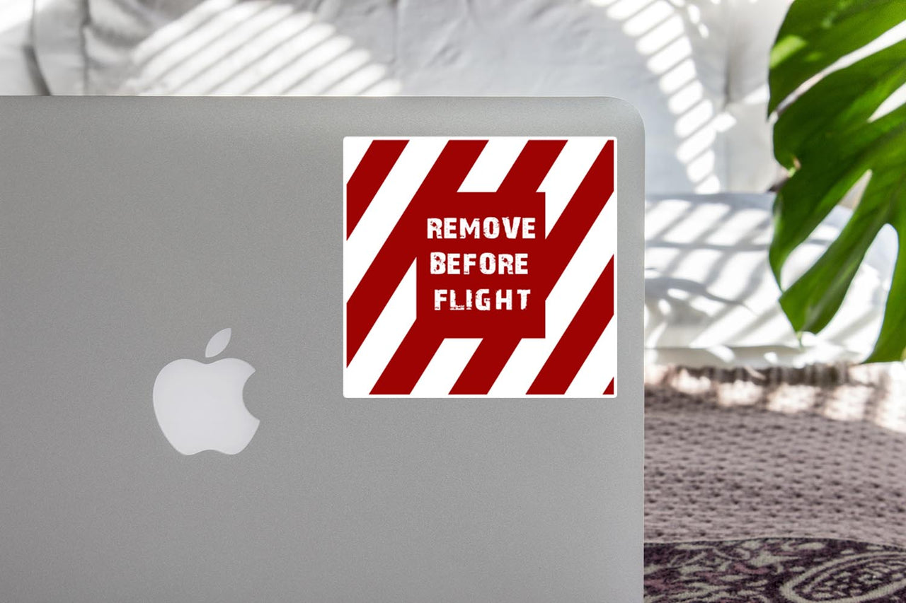 Special Edition Remove Before Flight Designed Stickers