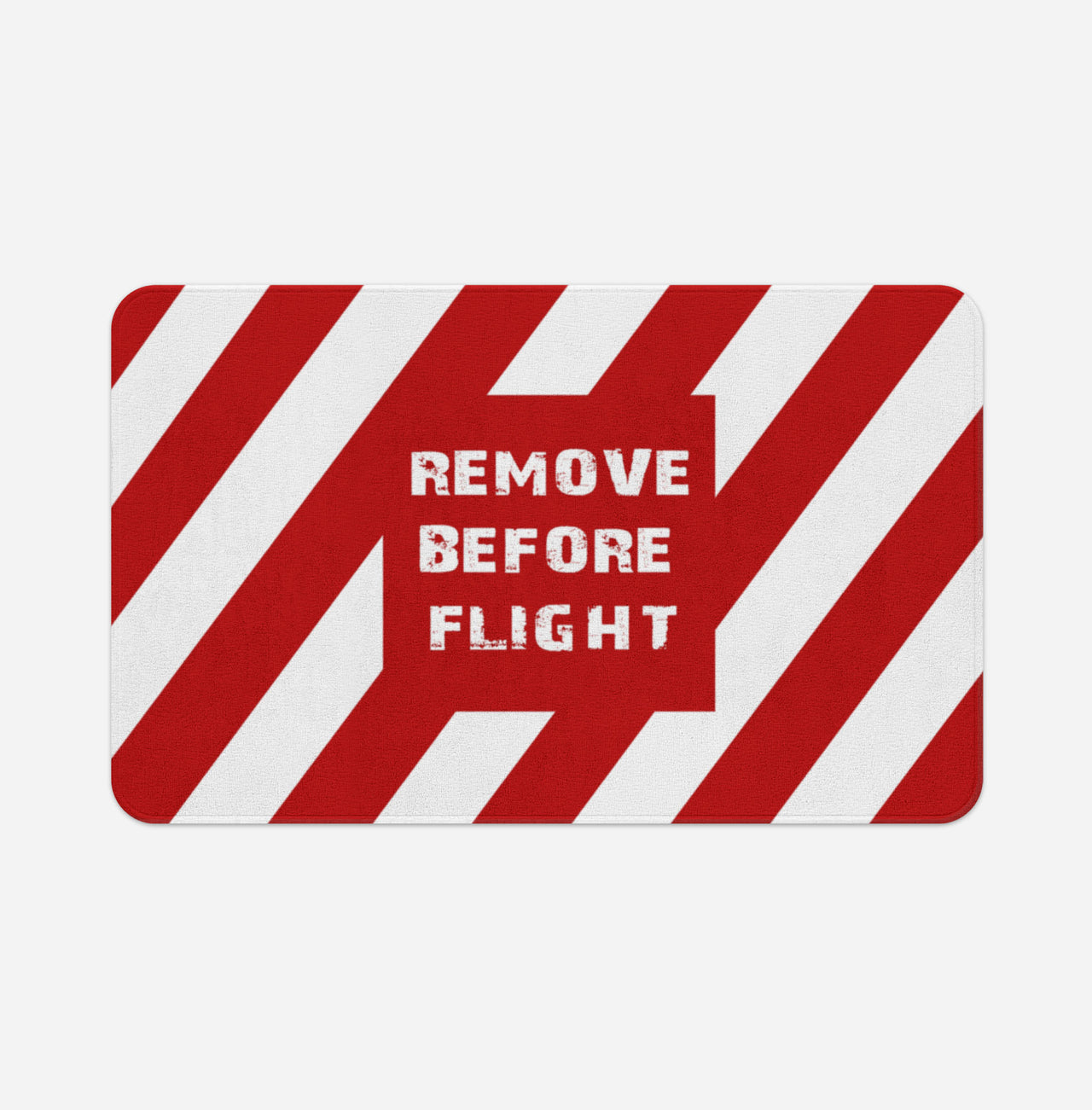 Special Edition Remove Before Flight Designed Bath Mats