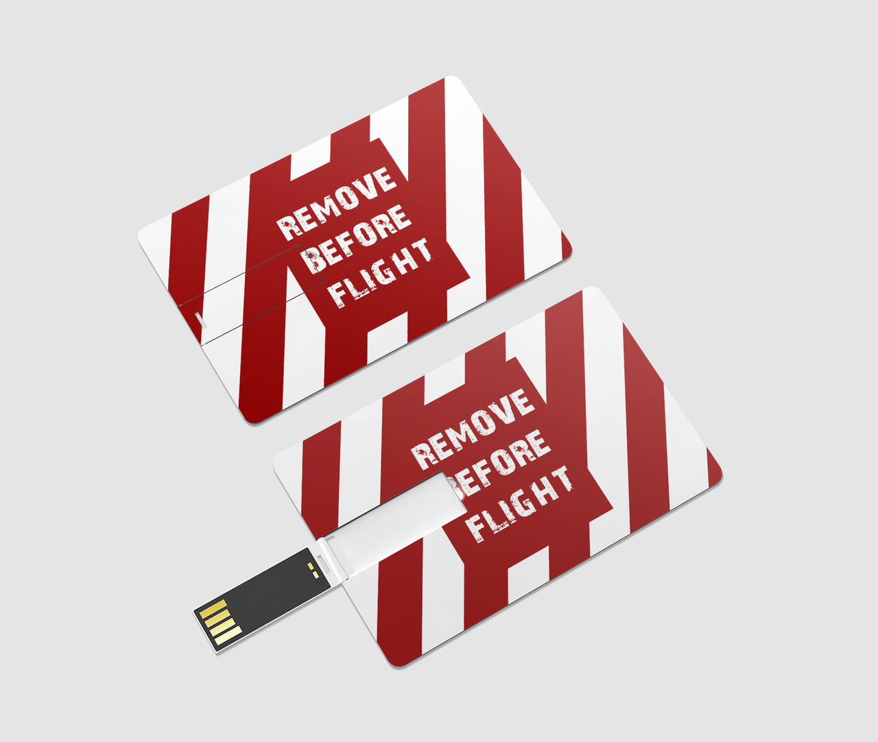 Special Edition Remove Before Flight Designed USB Cards