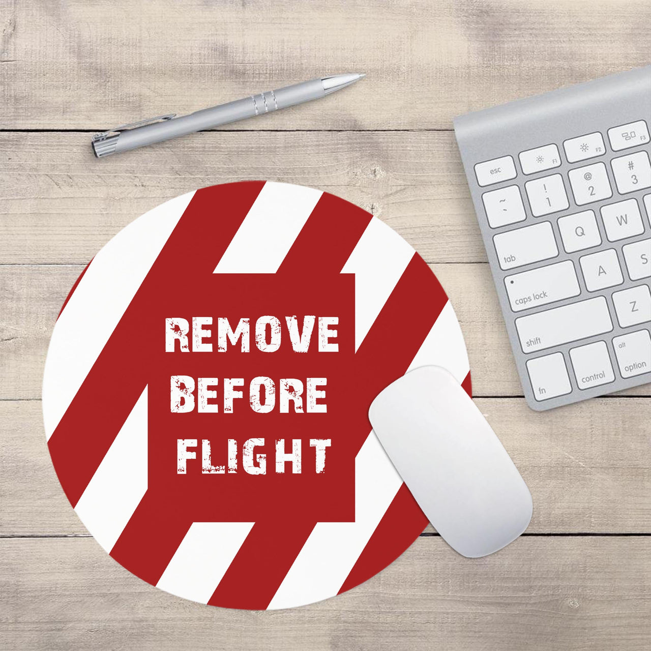 Special Edition Remove Before Flight Designed Mouse Pads