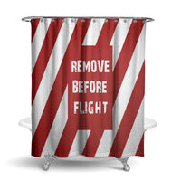 Thumbnail for Special Edition Remove Before Flight Designed Shower Curtains