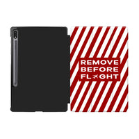 Thumbnail for Special Edition Remove Before Flight Designed Samsung Tablet Cases