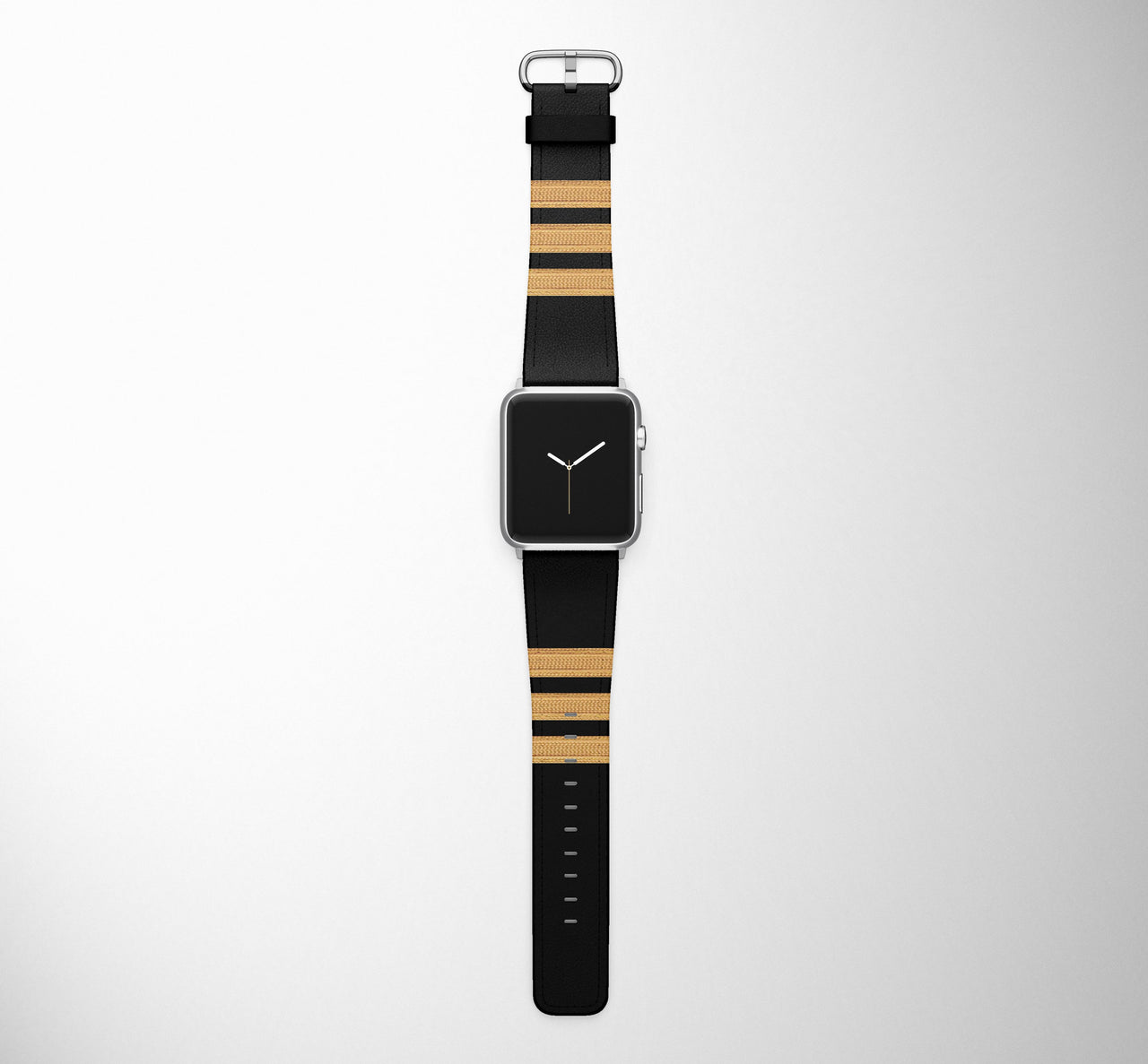 Special Pilot Epaulette (4,3,2 Lines) Designed Leather Apple Watch Straps