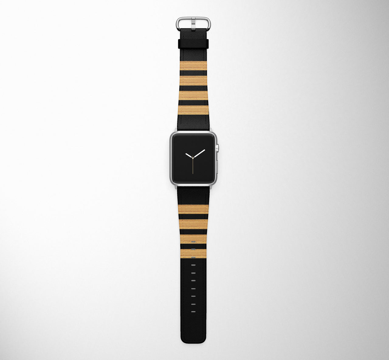Special Pilot Epaulette (4,3,2 Lines) Designed Leather Apple Watch Straps