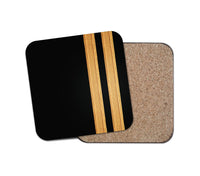 Thumbnail for Special Pilot Epaulettes 2 Lines Designed Coasters