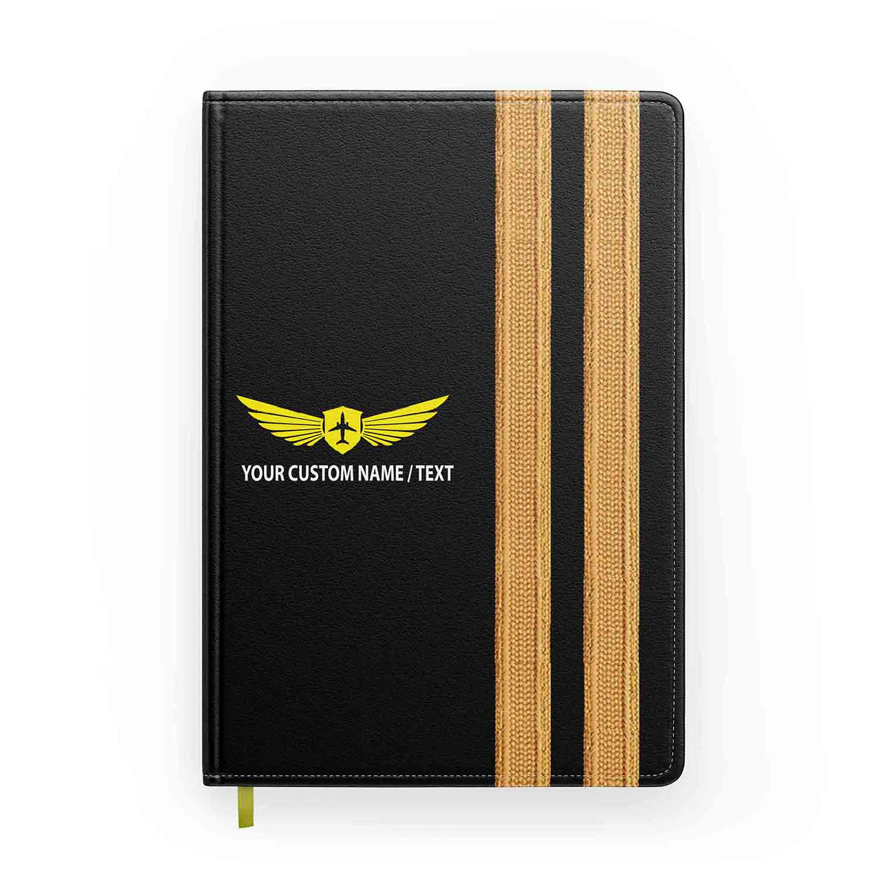 Customizable Name & Special Pilot Epaulettes Designed Notebooks