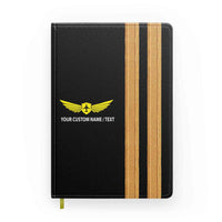 Thumbnail for Customizable Name & Special Pilot Epaulettes Designed Notebooks