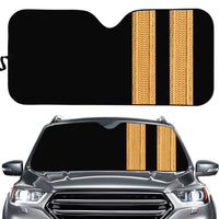 Thumbnail for Special Golden Epaulettes (4,3,2 Lines) Designed Car Sun Shade