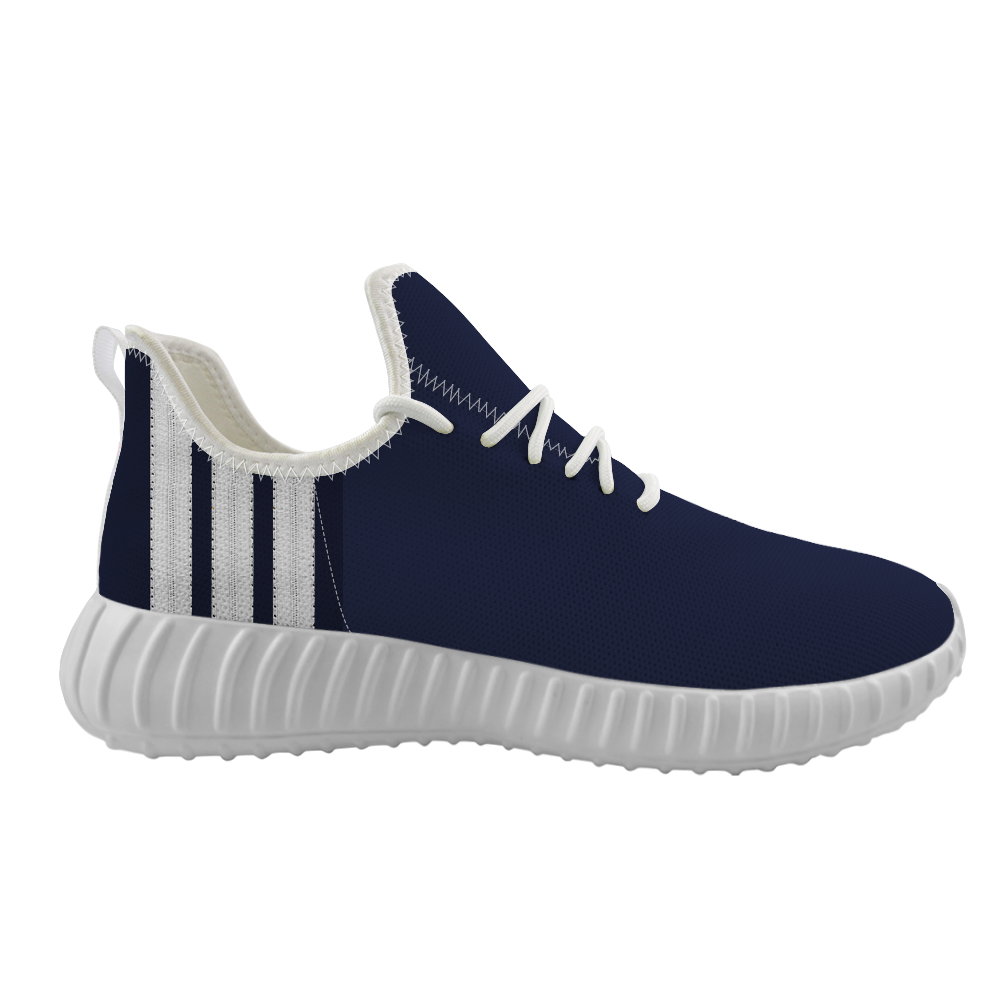 Special Silver Pilot Epaulettes 3 Lines Designed Sport Sneakers & Shoes (MEN)