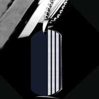 Thumbnail for Special Silver Pilot Epaulettes 3 Lines Designed Metal Necklaces