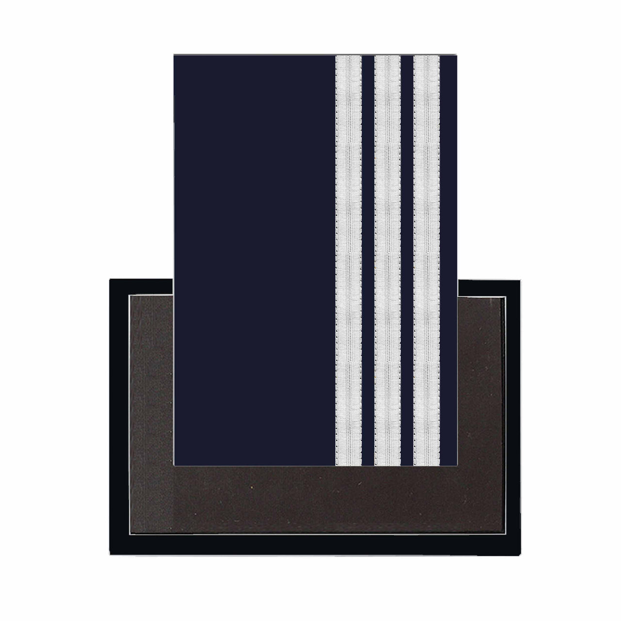 Special Silver Pilot Epaulettes 3 Lines Designed Magnets