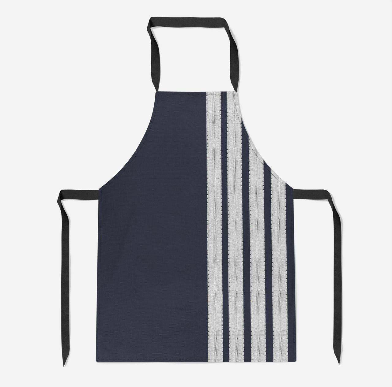 Special Silver Pilot Epaulettes 4 Lines Designed Kitchen Aprons