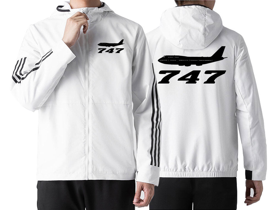 Special The Boeing 747 Designed Sport Style Jackets