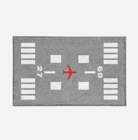 Thumbnail for Special Runway (Gray) Designed Door Mats Aviation Shop 