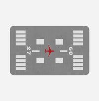 Thumbnail for Special Runway (Gray) Designed Bath Mats Pilot Eyes Store Floor Mat 50x80cm 