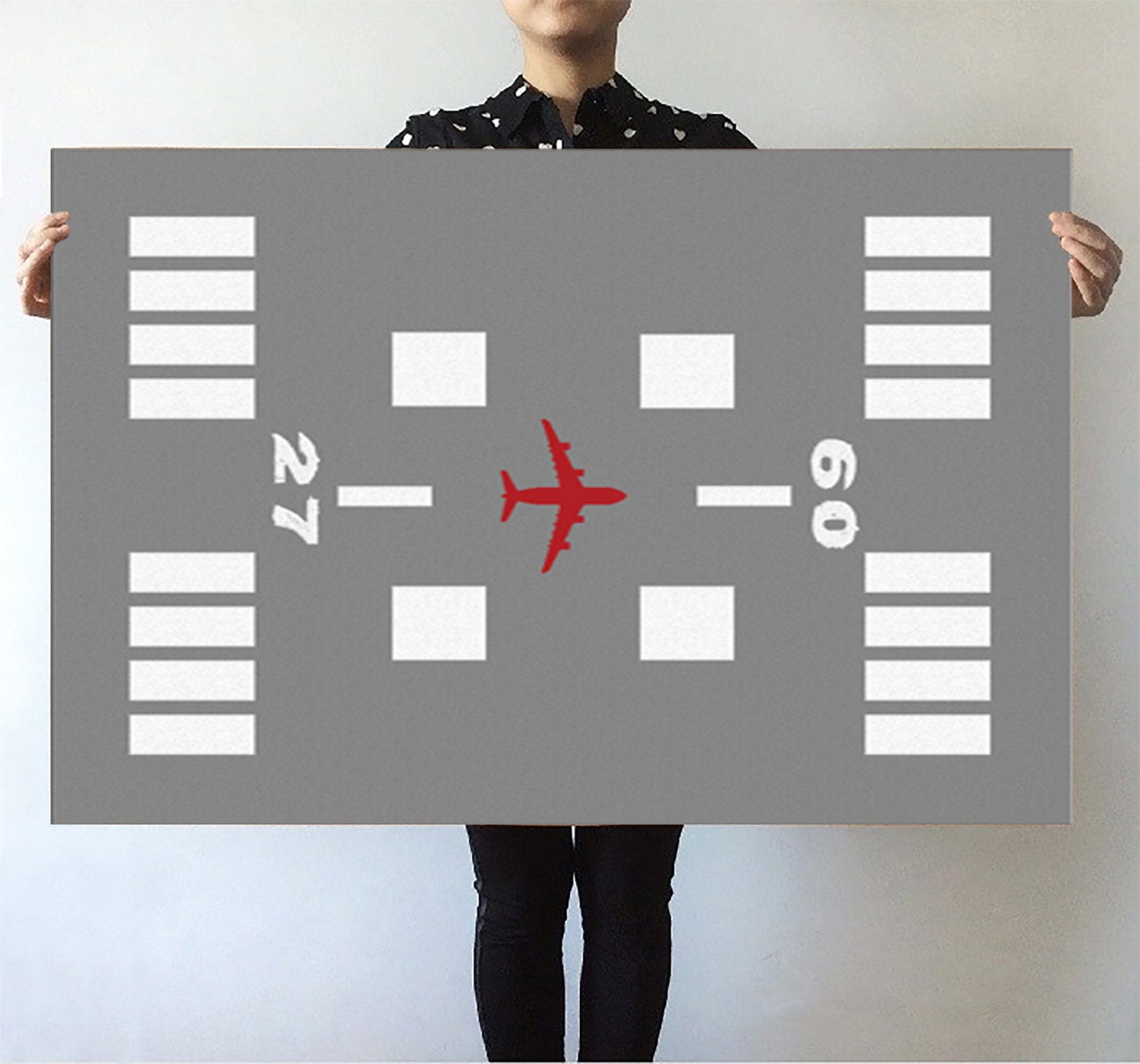 Special Runway (Gray) Designed Posters Aviation Shop 