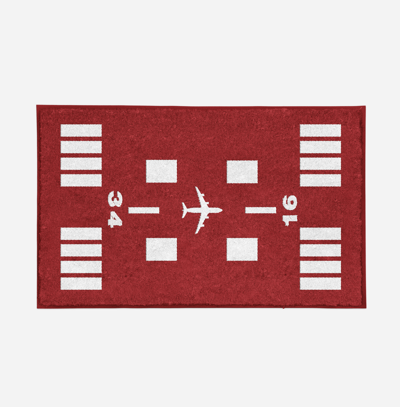Special Runway (Red) Designed Door Mats Aviation Shop 