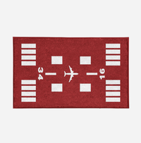 Thumbnail for Special Runway (Red) Designed Door Mats Aviation Shop 