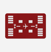 Thumbnail for Special Runway (Red) Designed Bath Mats Pilot Eyes Store Floor Mat 50x80cm 