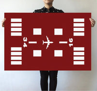 Thumbnail for Special Runway (Red) Designed Posters Aviation Shop 