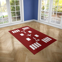 Thumbnail for Special Runway (Red) 34-16 Designed Carpet & Floor Mats
