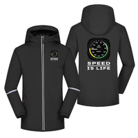Thumbnail for Speed Is Life Designed Rain Coats & Jackets