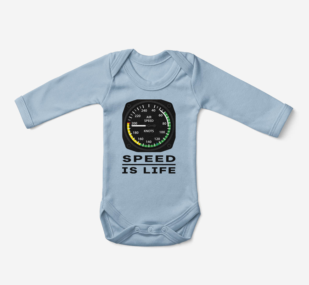 Speed Is Life Designed Baby Bodysuits