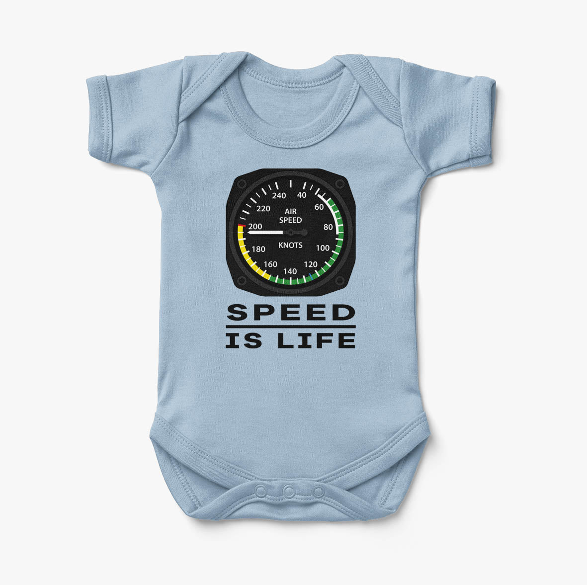 Speed Is Life Designed Baby Bodysuits