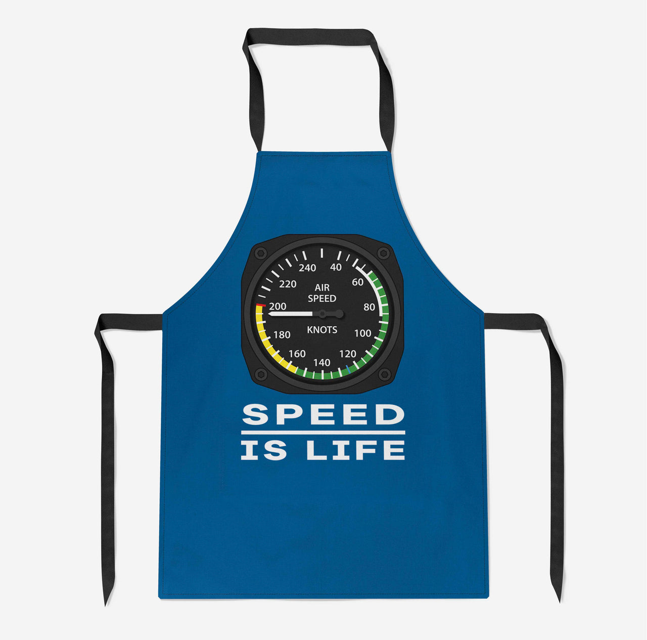 Speed Is Life Designed Kitchen Aprons