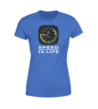 Thumbnail for Speed Is Life Designed Women T-Shirts