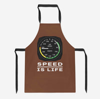 Thumbnail for Speed Is Life Designed Kitchen Aprons