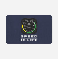 Thumbnail for Speed Is Life Designed Bath Mats
