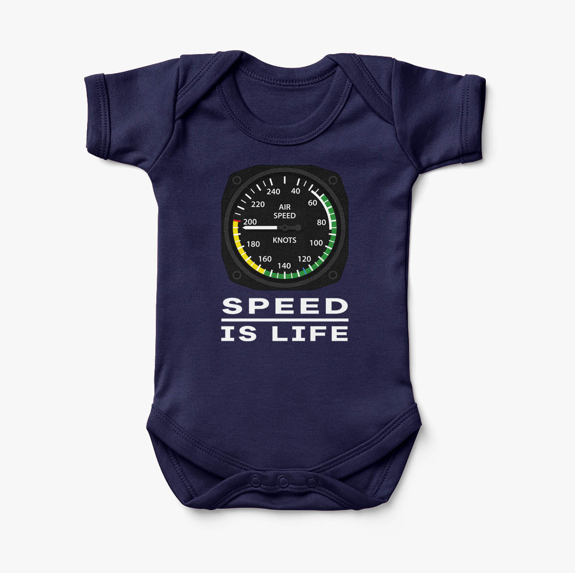 Speed Is Life Designed Baby Bodysuits