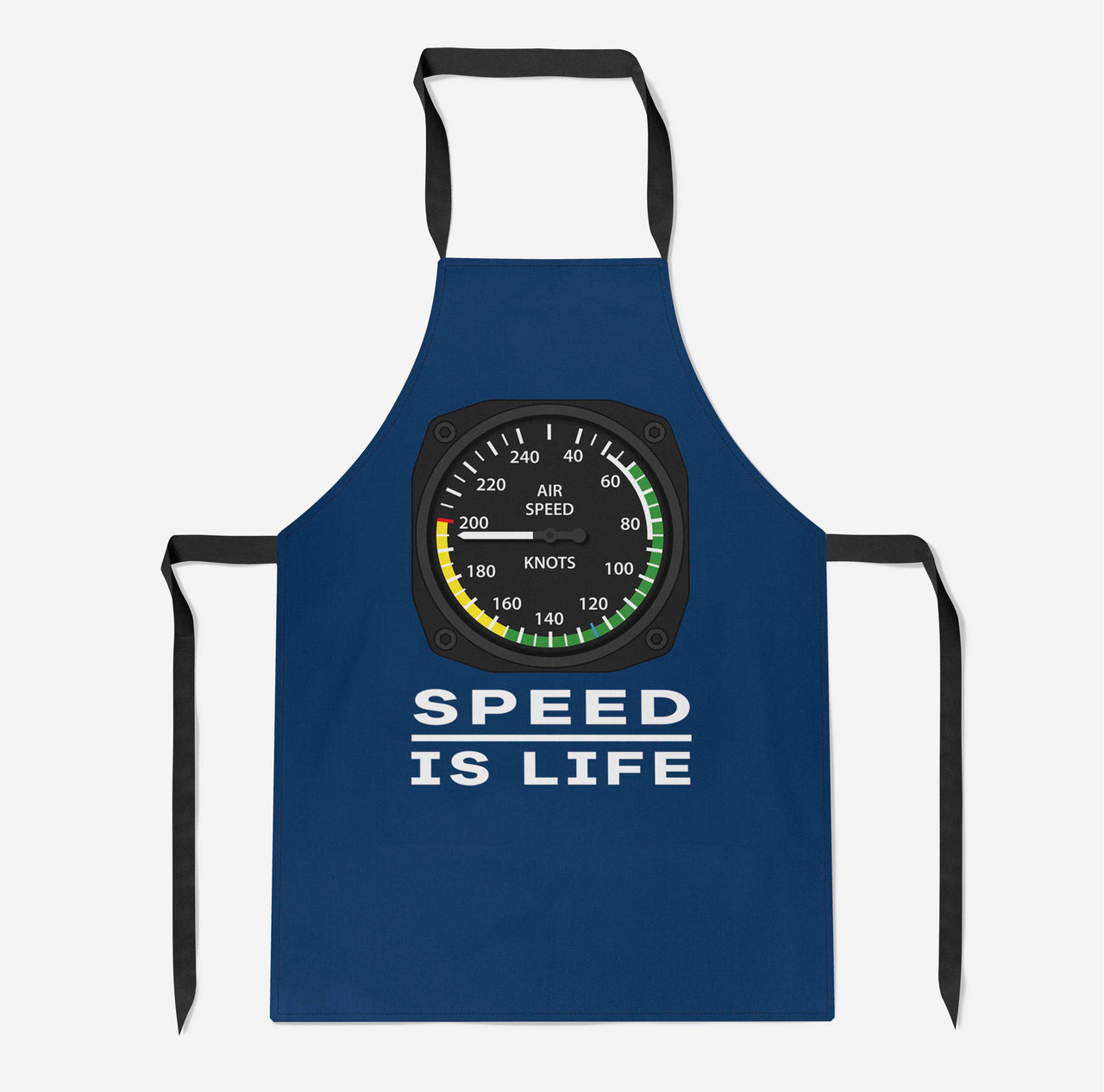 Speed Is Life Designed Kitchen Aprons