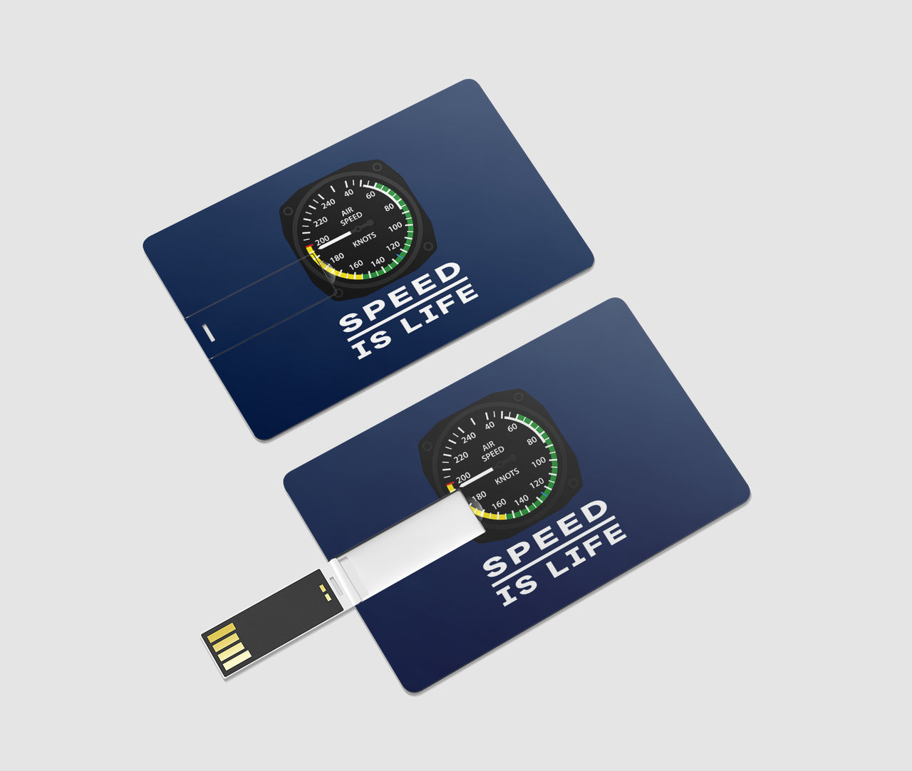 Speed Is Life Designed USB Cards