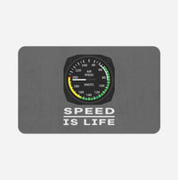 Thumbnail for Speed Is Life Designed Bath Mats