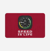 Thumbnail for Speed Is Life Designed Bath Mats