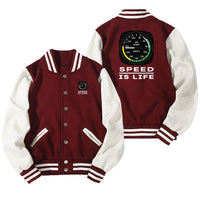 Thumbnail for Speed Is Life Designed Baseball Style Jackets