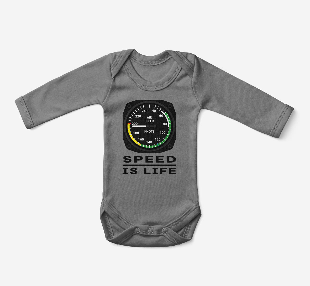 Speed Is Life Designed Baby Bodysuits