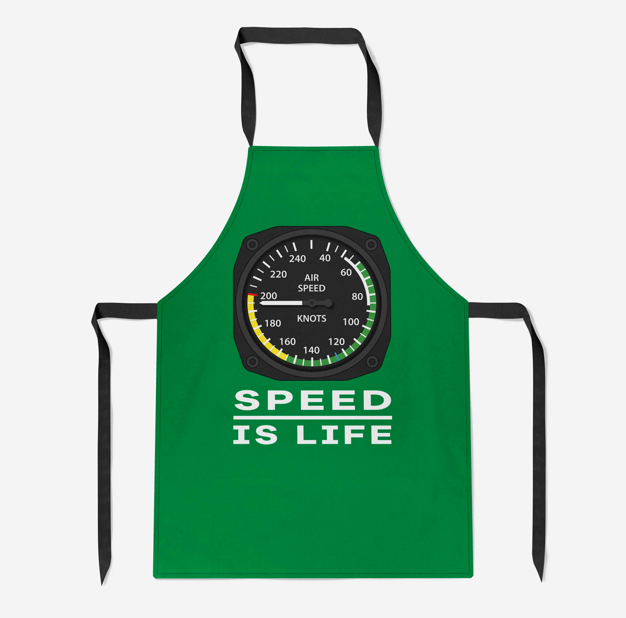 Speed Is Life Designed Kitchen Aprons