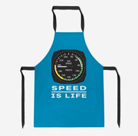 Thumbnail for Speed Is Life Designed Kitchen Aprons